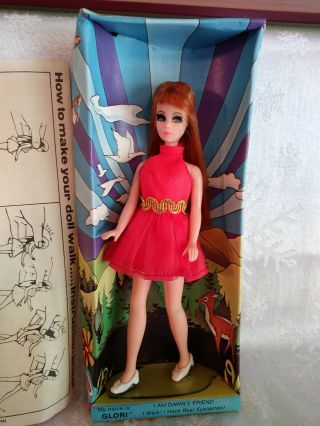 Topper Dawn Doll Glori W Box - Dress,  Shoes,  Stand,  Instruction Sheet,