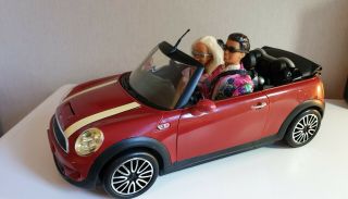 Ken Dolls Convertible Mini Cooper Car,  Vintage Retro,  Sindy/barbie To Diorama