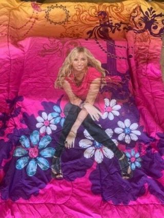 Hannah Montana Reversible Comforter Bedding - Full/queen