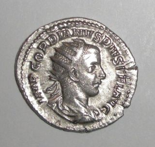 Ancient Roman Empire,  Gordian Iii.  238 - 244 Ad.  Ar Antoninianus.  Jupiter