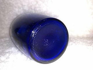 Colbolt Blue Glass Bottle 7 