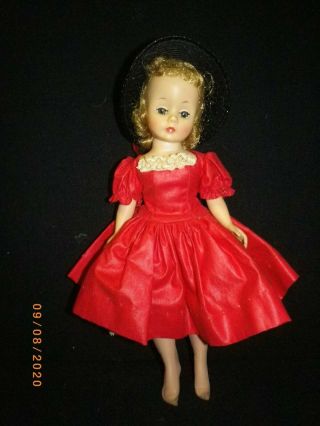 10 " Vintage Madame Alexander Cissette Doll Street Tagged Dress