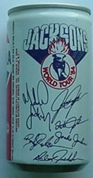 1984 Jacksons World Tour Pepsi - Cola Can