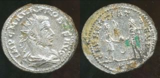 Probus.  Silvered Antoninianus,  Ad 276 - 282 (23mm,  4.  14 Gm) Tripolis,  Ric V 928