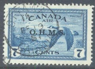 Canada 1949 Official 7c Blue Air Stamp O 