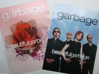 Garbage  2 - Sided U.  S.  Promo Poster - Shirley Manson,  Wisconsin Rocks
