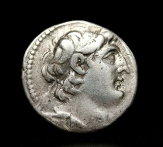 B7,  Silver Tetradrachm Of Seleucid King Antiochus Vii - 138 Bc