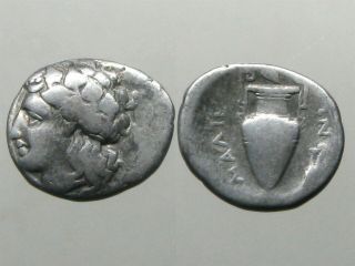 Lamia Thessaly Silver Hemidrachm_ancient Greece_controlled Area Of Thermopylae