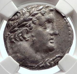 Tyre Shekel Ancient Biblical Silver Jewish Temple Tax Greek Coin Ngc I74000