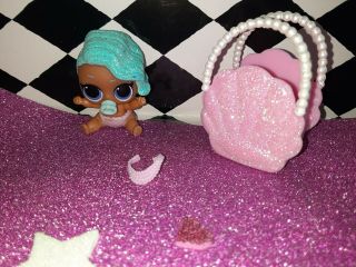 Lol Surprise Doll Lil Splash Queen Series Little Sister Ultra Rare
