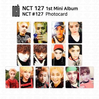 Nct Nct127 1st Mini Album Nct 127 Official Photocard Jaehyun Taeyong Kpop K - Pop