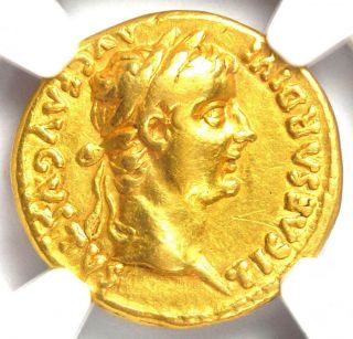 Roman Tiberius Gold Av Aureus Livia Coin 14 - 37 Ad - Certified Ngc Choice Vf