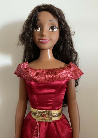 Disney Princess Elena Of Avalor My Size Doll - 38” Tall - Dress And Shoes 3