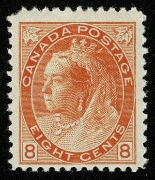 Canada Stamp Scott 82 8c Queen Victoria Hr Og
