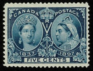 Canada Stamp Scott 54 5c Diamond Jubilee Issue Nh Og Never Hinged