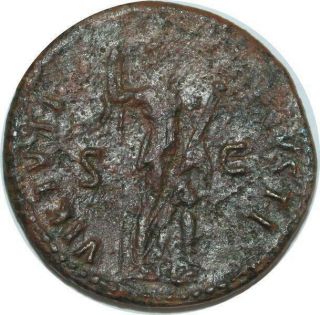 T6698 Domitian 81 - 96 As Rome AD Virtvs Avgvsti - Faire offre 2