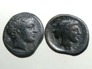 Phalanna Thessaly Bronze Ae20_ancient Greece_trojan War & Thermopylae
