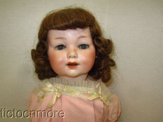 Antique German Armand Marseille Am 327 Character Baby Doll Bisque Head Comp Body