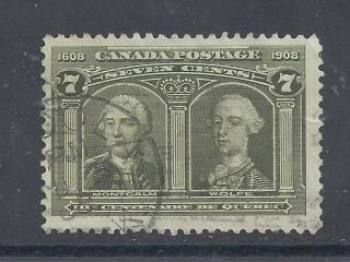 Canada 1908 Quebec Tercentenary 7c Olive - Green Sg 192