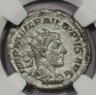 244 - 249 Ad Ar Double - Denarius Roman Empire Ngc Xf Philip I