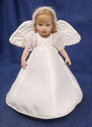 " Angelic Riley " Angel Costume 7.  5 " Helen Kish Vinyl Doll 2004 Ltd Ed 1000