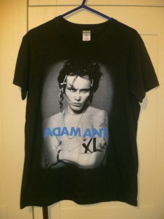 Adam Ant - Ltd Edition " Blueback Hussar Tour 2012 " Black T - Shirt (m)