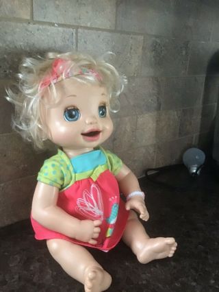 2007 Hasbro Baby Alive Learns To Potty Doll