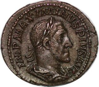 T6567 Maximinus I Thrax 235 - 238.  Ar Denarius Rome Providentia - Make Offer
