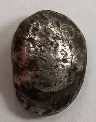 Ancient Greek Coin - One Of The Earliest Silver 1/3 Stater Of Aegina
