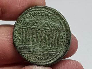 Uncertain Rare Coin Ancient Roman Bronze Sestertius 19,  6 Gr 33 Mm
