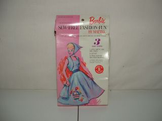 Vintage Barbie Sew - Fashion Fun 1713 " Sightseeing " By Mattel 1963