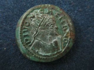 Roman Empire - Divus Nigrinianus (284/5 Ad).  Ae Antoninianus.  Rome.