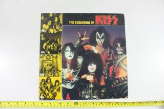 Kiss Vintage Alive Ii L.  P Record Album Insert Booklet 
