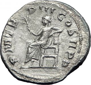 Gordian Iii 240ad Rome Authentic Ancient Silver Roman Coin Apollo I73175
