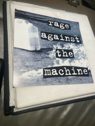 Rage Against The Machine 1992 2 Sided Promo Poster 1x1 Flat Record