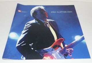 Eric Clapton 2004 European Tour Programme & Tickets