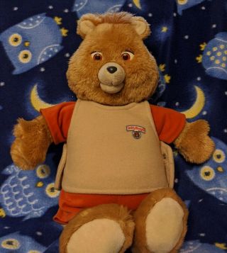 Teddy Ruxpin Vintage 1985 And Tape Teddy 