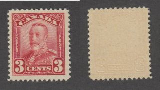 Mnh Canada 3 Cent Kgv Scroll Stamp 151 (lot 17541)