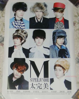 Junior - M Perfection Taiwan Promo Giant Poster