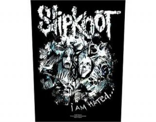 Slipknot I Am Hated 2012 - Giant Back Patch - 36 X 29 Cms