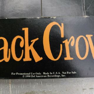 The Black Crowes Promo Counter Top Cassette Display Shake Your Money Maker 1990 2