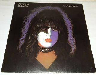 Kiss Paul Stanley 1978 Solo Lp Vinyl Usa Version