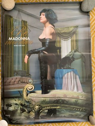 Madonna Reinvention Word Tour Poster