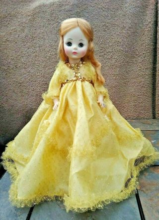 Vintage Madame Alexander Doll Rare Sleeping Beauty Disney Princess 12 " ❤️ Ts17j