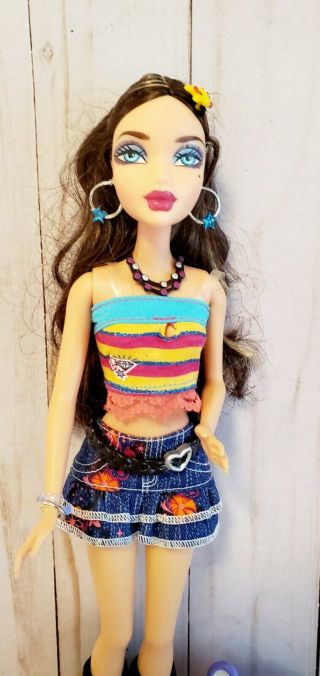 Barbie My Scene Delancey Doll Coasterama 2008 RARE 100 Complete Accessories 3