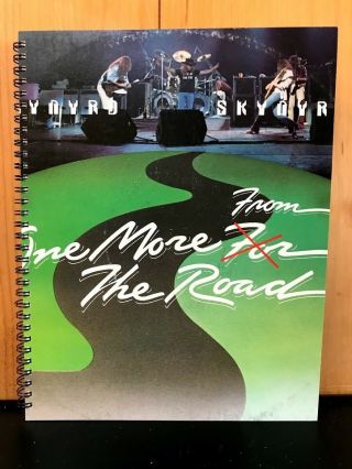 For The Bird Lynyrd Skynyrd - One More From The Road Album Cover Notebook