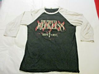 The Pretty Reckless Going To Hell Concert Tour Shirt Long Sleeves Adult Large