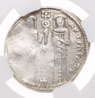 Andronicus Ii Palaeologus,  With Michael Ix.  1282 - 1328.  Ar Basilikon,  Ngc Ch F
