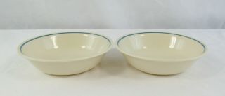 Corelle By Corning " Country Violets " Set Of 2 Fruit/dessert Bowls