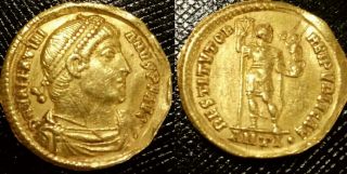 Solidus Gold Roman Coin R3 Valentinien 1er - Rare R3